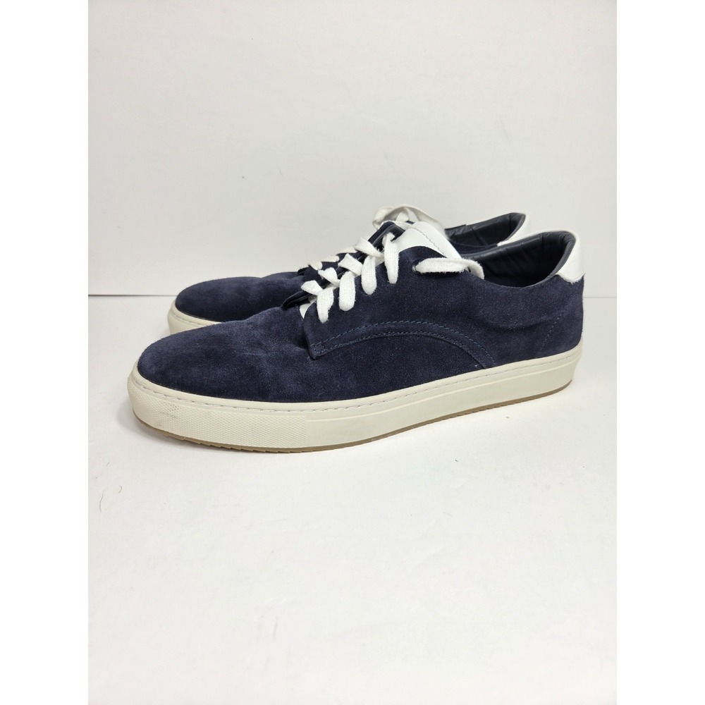 GREATS Brooklyn Navy Taupe Suede Sneakers Men Sz 14